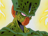 Lleno de poder, Cell ahora es capaz de derrotar a Piccolo