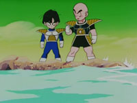 Gohan y Krilin dudan de la supervivencia de Piccolo y Son Goku