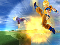 Son Goku SSJ2 contra Vegeta SSJ2