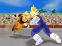 Tournament Mode: Vegeta versus Son Goku